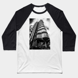 Lloyds Of London Building England Baseball T-Shirt